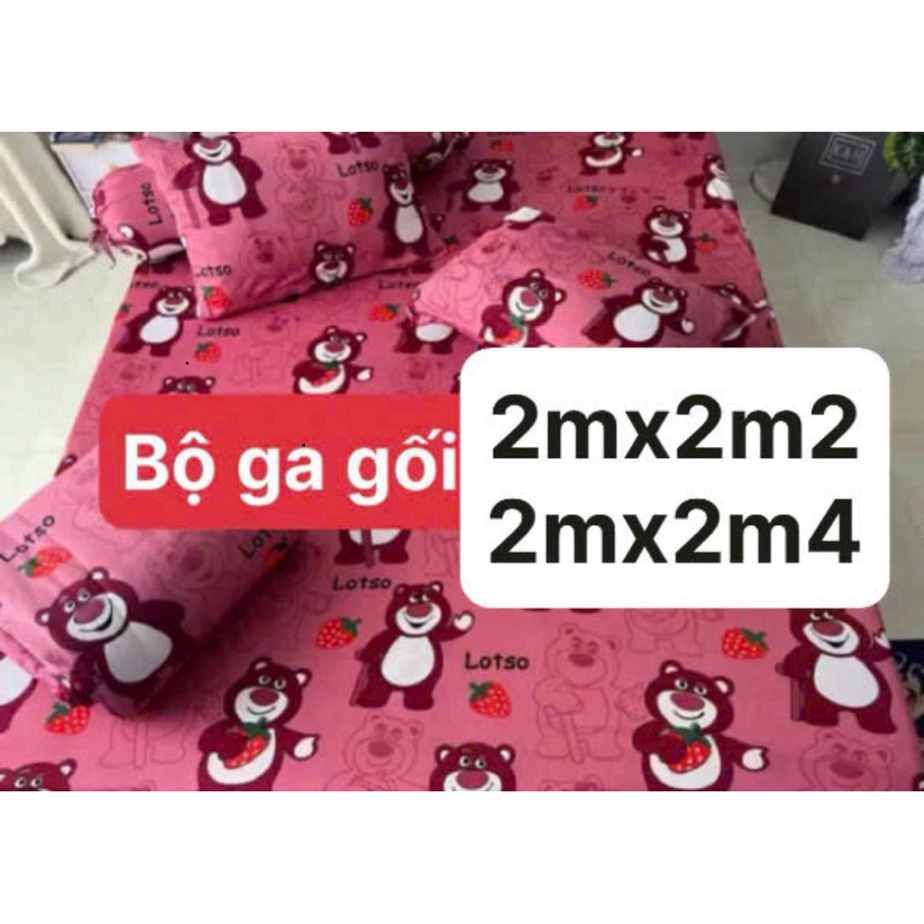 Ga Thun Hàn Quốc 2mx2m Loại Cao Cấp 4 Món Mô Hình Thử Nghiệm