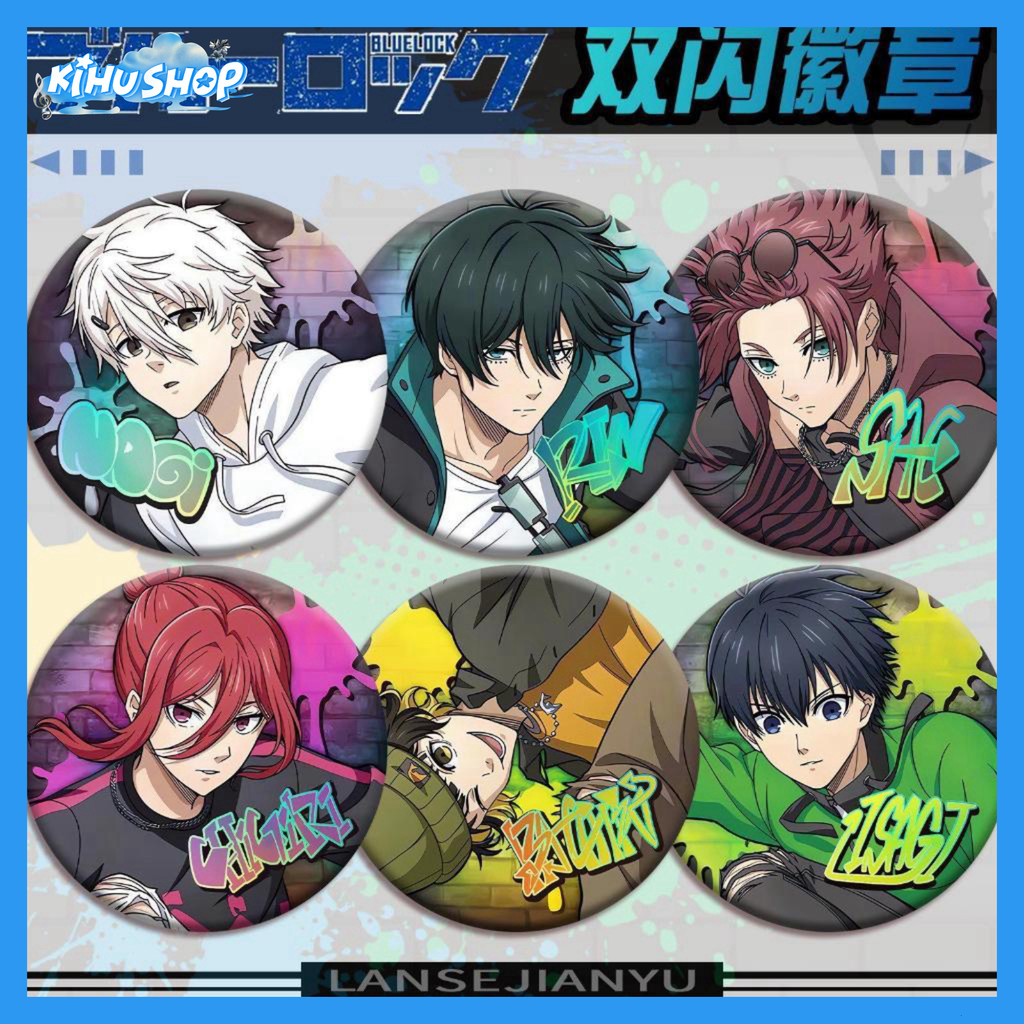 [KIHUSHOP] Trâm cài áo Anime Pin bros Anime 58 mm - Trâm cài áo cực kỳ sang trọng từ Pin BROS