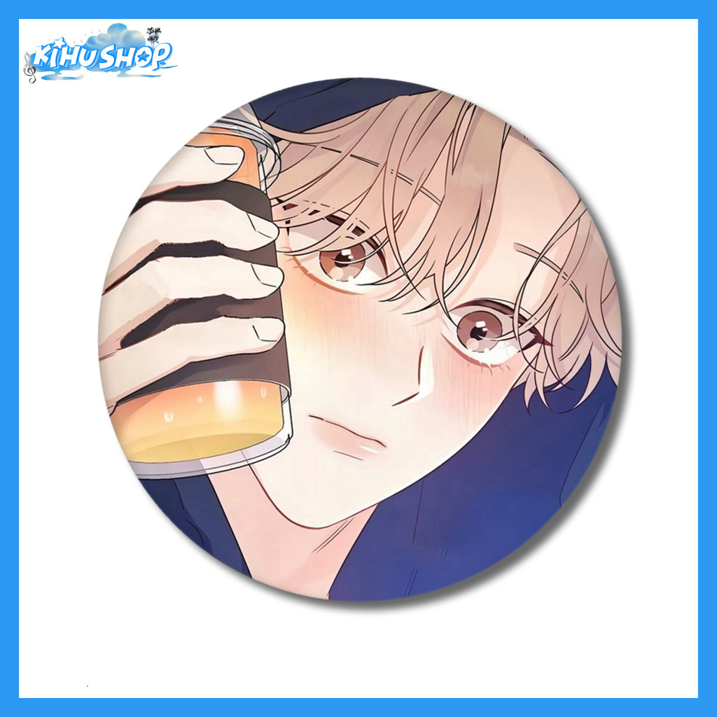 [KIHUSHOP] Balo Túi Xách ALPHA TRAUMA Badge BL Manga Anime Manhwa Cụ Thể Túi Nữ Phụ Kiện Trang Trí T