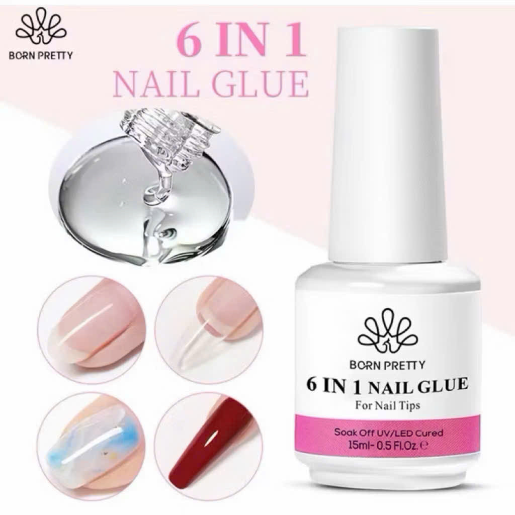 Gel 6in1 Nail Glu đa năng chính hãng chai 15ml