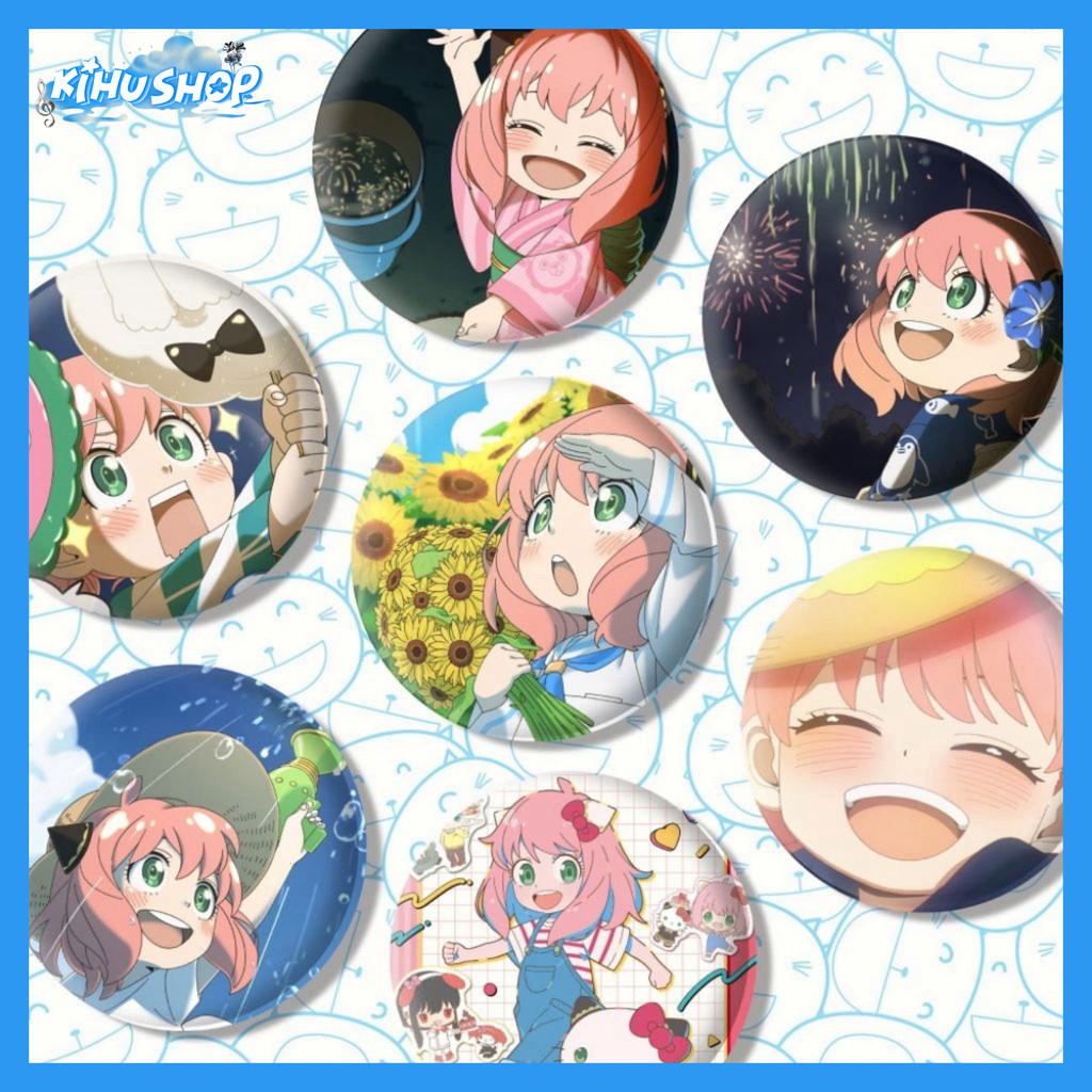 [KIHUSHOP] Huy Hiệu Ghim Pin Cài Áo Anime Badge or in case the above title is too short Ghim Pin Ani
