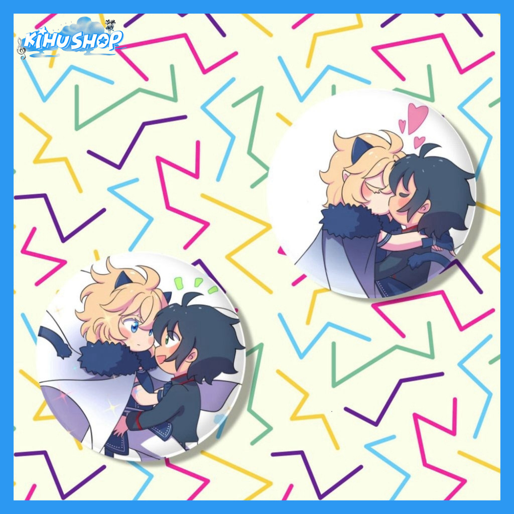 [KIHUSHOP] Trâm Cài Áo Anime Seraph Of The End Huy Hiệu Yuu Mika Yuu In Hình Owari No Seraph Cổ Đẹp