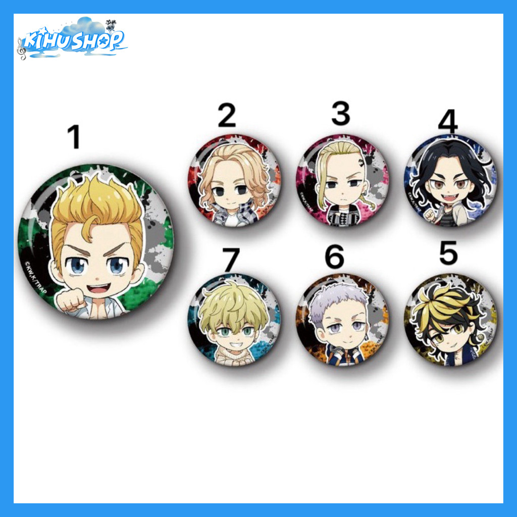 [KIHUSHOP] Trò Chơi Anime Tokyo Revengers Tập Thi Hobbies Cho Văn Phòng