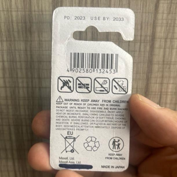 Pin MAXELL CR2025