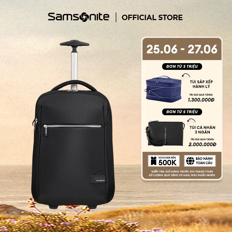 Balo kéo Laptop Samsonite Litepoint Backpack/WH 17.3in