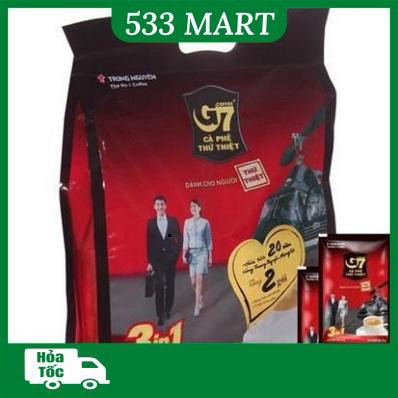 Cafe sữa G7 3in1 bịch 800g (50 gói x 16g)
