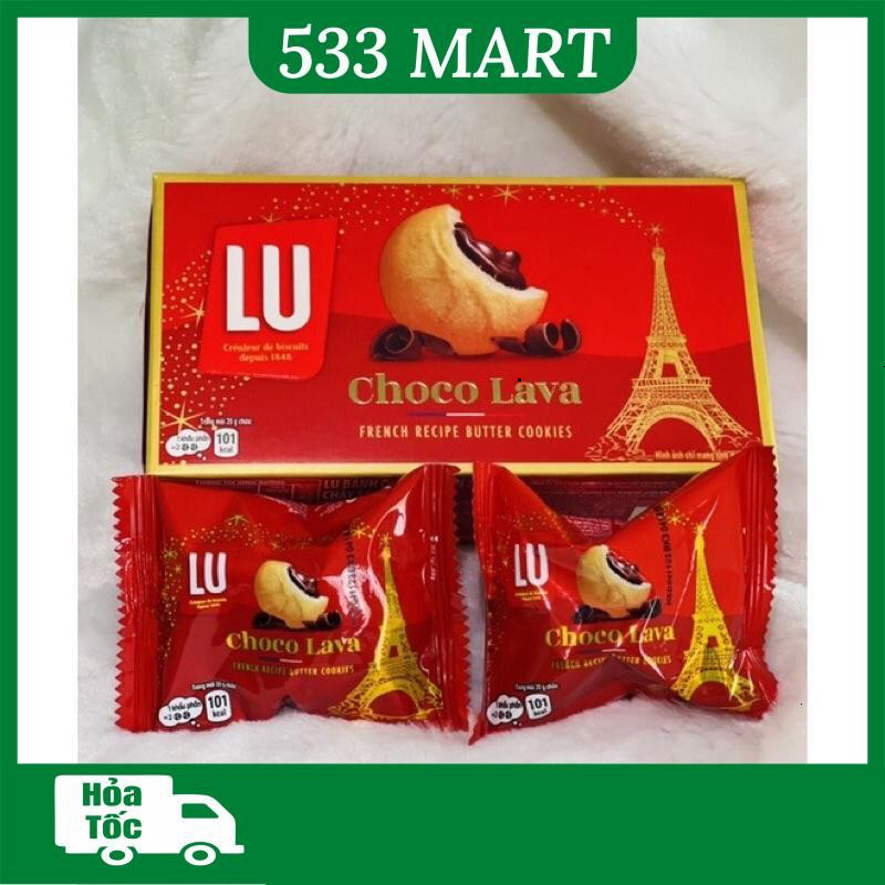 Bánh Quy Bơ Lu Choco Lava hộp 120g