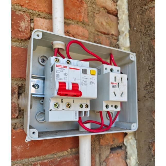 Aptmat RCBO Chống rò, Chống giật, chống quá tải DZ47sLE 2P Chính Hãng DELIXI