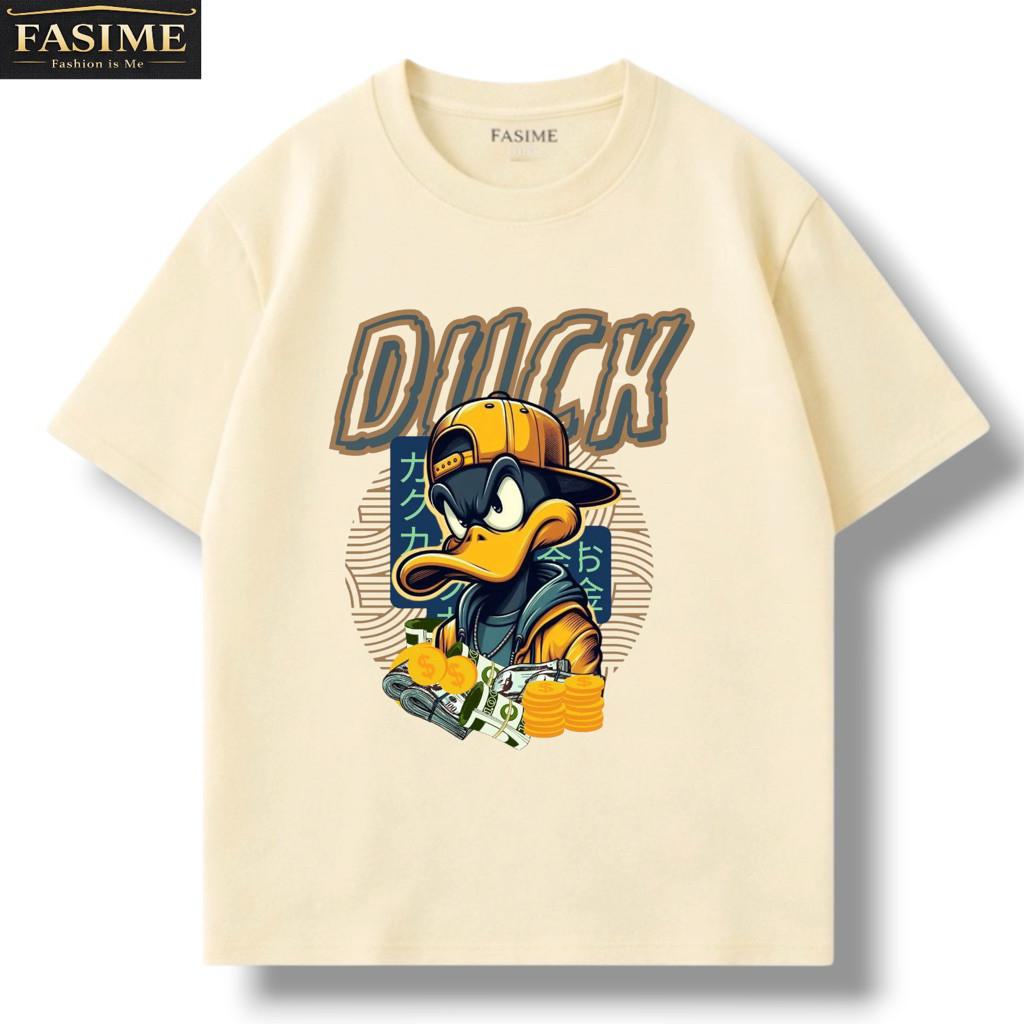 Áo Thun Oversize DUCK Street Style – Chất Riêng Không Đụng Hàng FASIME STORE