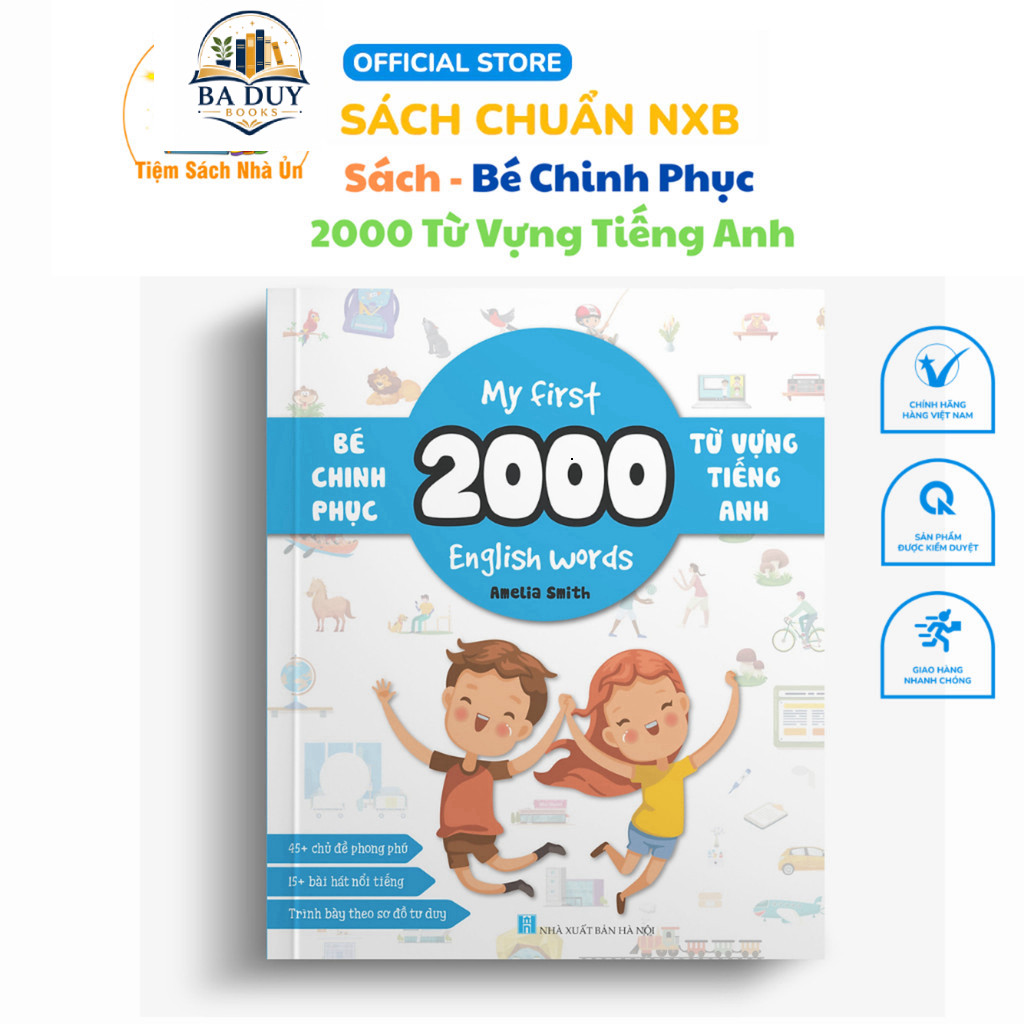 Sách - My First 2000 English Words - Bé Chinh Phục 2000 Từ Vựng Tiếng Anh