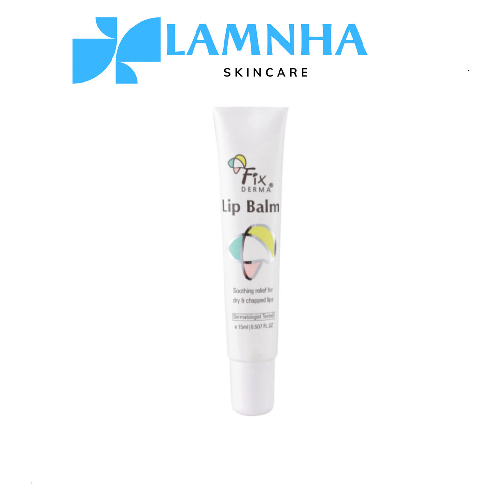 [Chính Hãng] [Hàng Tặng Không Bán] Son Dưỡng Môi Không Màu Ngăn Ngừa Nứt Nẻ Môi Fixderma Lip Balm