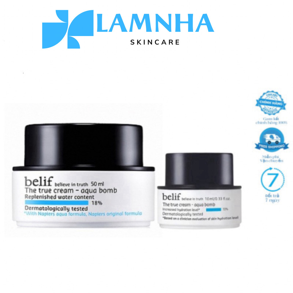 [Chính Hãng] Kem Dưỡng Cấp Ẩm Belif The True Cream Aqua Bomb