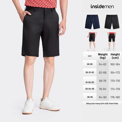 Quần Short Kaki Nam Insidemen Regular Fit ISO021AZ