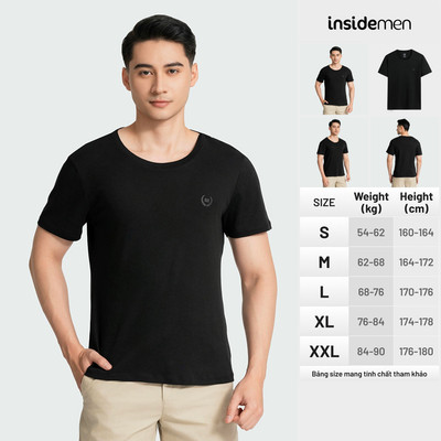 Áo Thun T-shirt Nam Insidemen Cotton 6TS005AZ