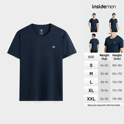 Áo Thun T-shirt Nam Insidemen Cotton 6TS003AZ