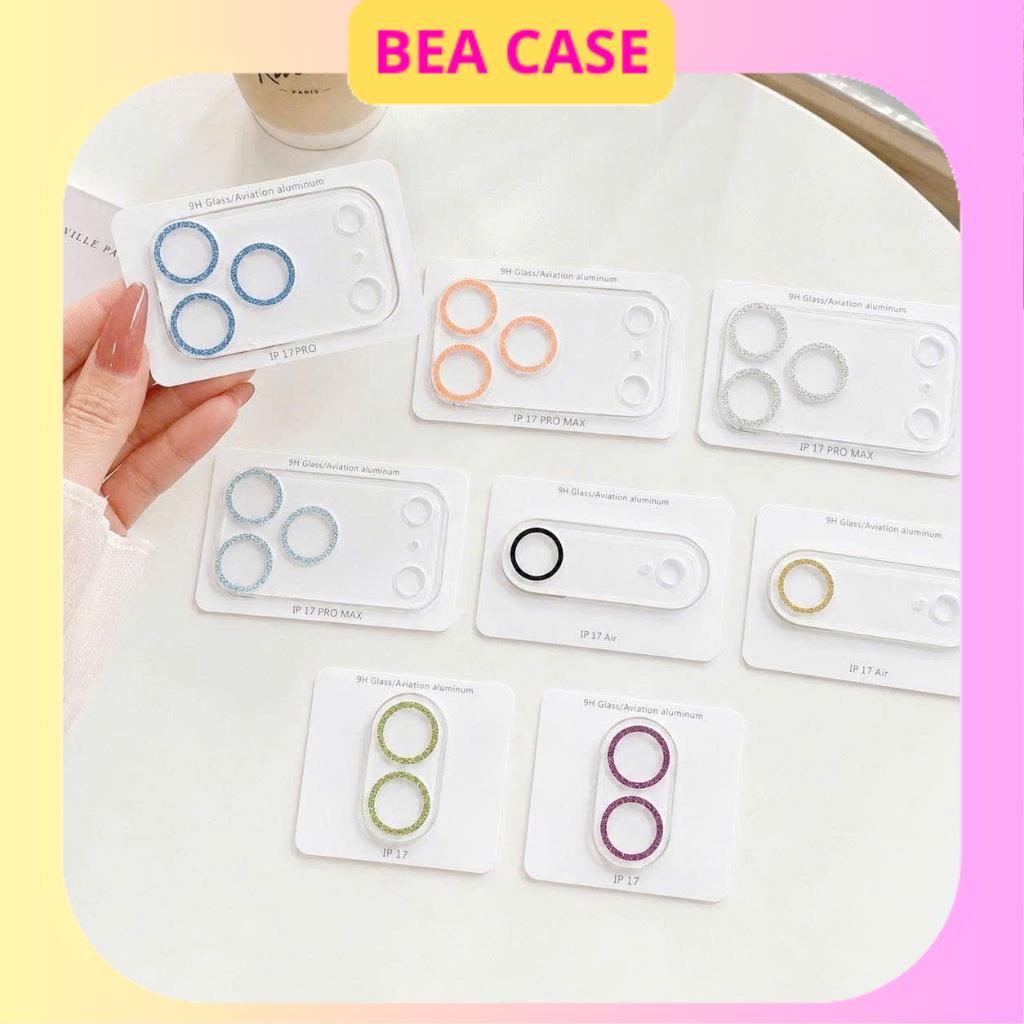 [Nhiều Màu] Miếng dán bảo vệ camera Kim Tuyến 17/pro/air/promax BEA CASE