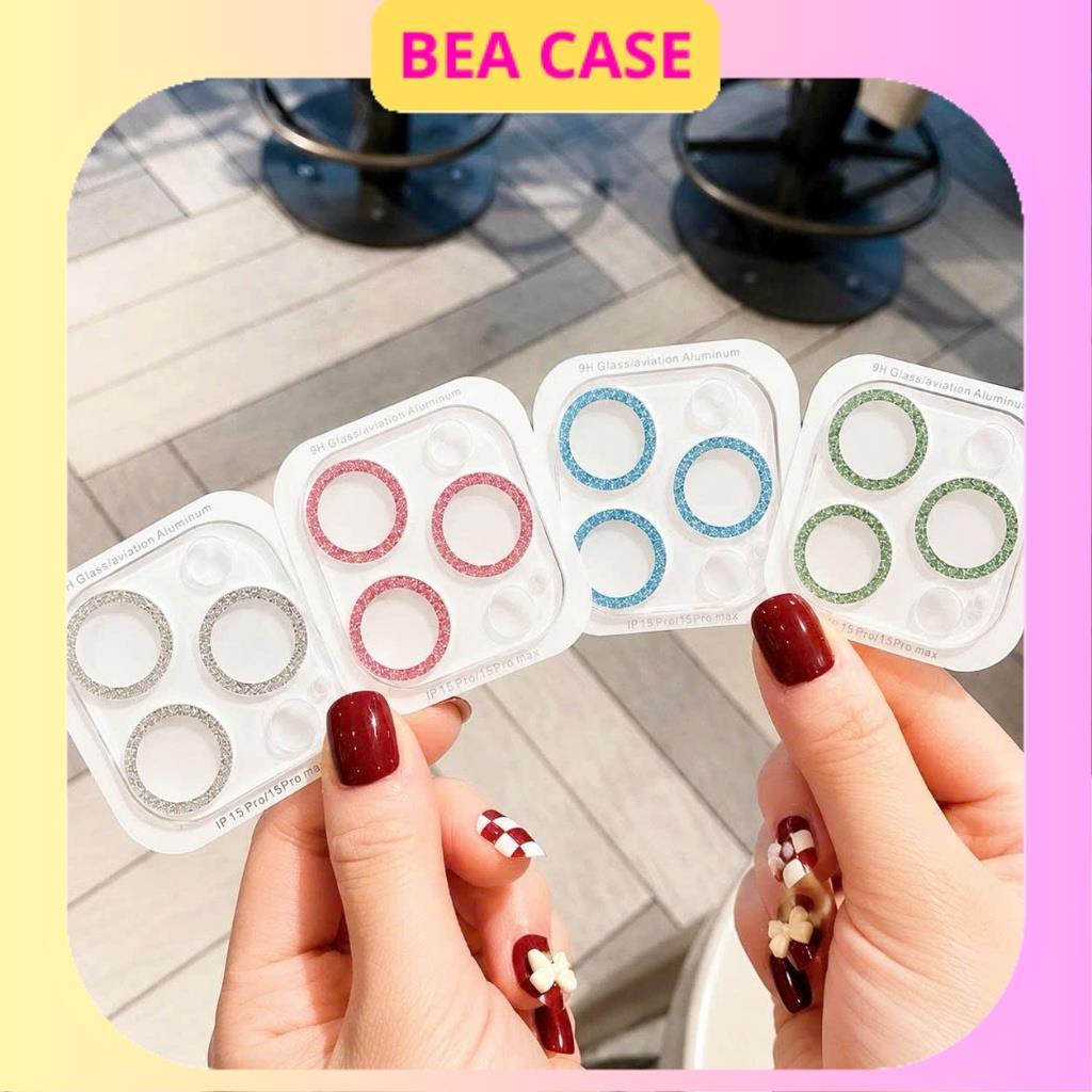 [Nhiều Màu] Miếng dán bảo vệ camera Kim Tuyến 16/pro/plus/promax BEA CASE