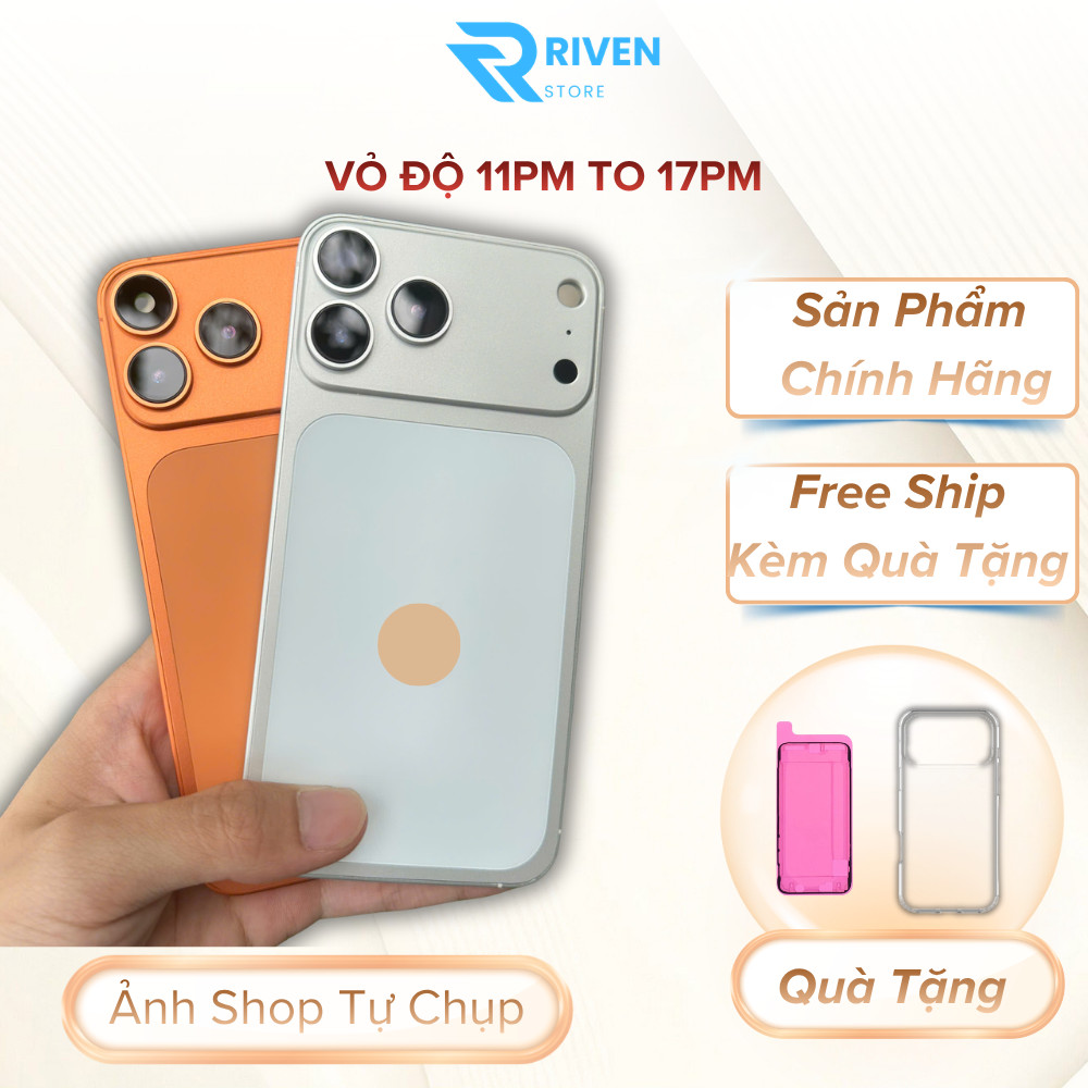 VỎ ĐỘ Dành Cho 11PM Lên 17PM , Sườn Vỏ Độ 11PM , Vỏ Đẹp , Thiết Kế Chi Tiết , Đầy Đủ Phụ Kiện , Tặng