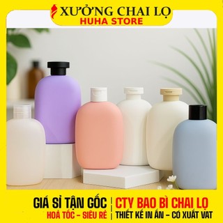 [SỈ SIÊU RẺ] Chai Nhựa HDPE 300ml DDVS | Chai Nắp Bật Tròn/Dẹp Đựng Dung Dịch Vệ Sinh, Dầu Gội, Sữa Tắm