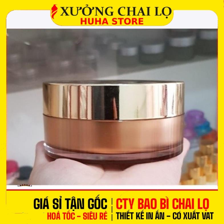 [TRÙM SỈ] Hủ Đựng Kem ✵ Hũ Đựng Kem Body Xi Vàng,Bạc Cao Cấp 150g Chiết Mỹ Phẩm