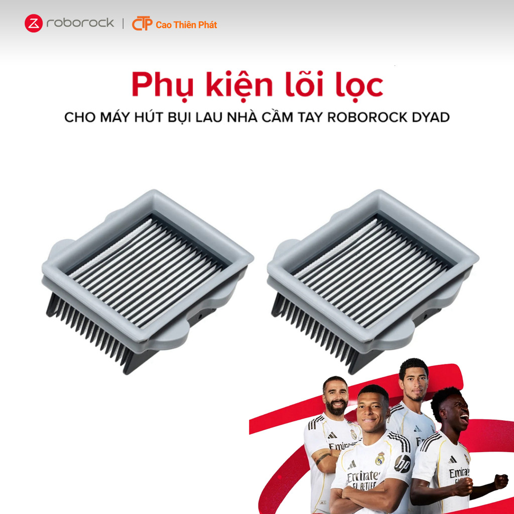 Lõi lọc cho máy hút bụi lau nhà cầm tay Roborock Dyad (Dyad Pro/Dyad Pro Combo/Dyad Air)