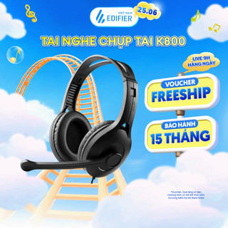 Tai nghe chụp tai edifier k800 | chống ồn | mic khử nhiễu | kích thước gọn nhẹ | bảo hành 15 tháng