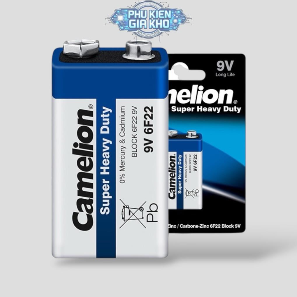 🔋[1 Viên] Pin Vuông Camelion 9V Super Heavy Duty (6F22)