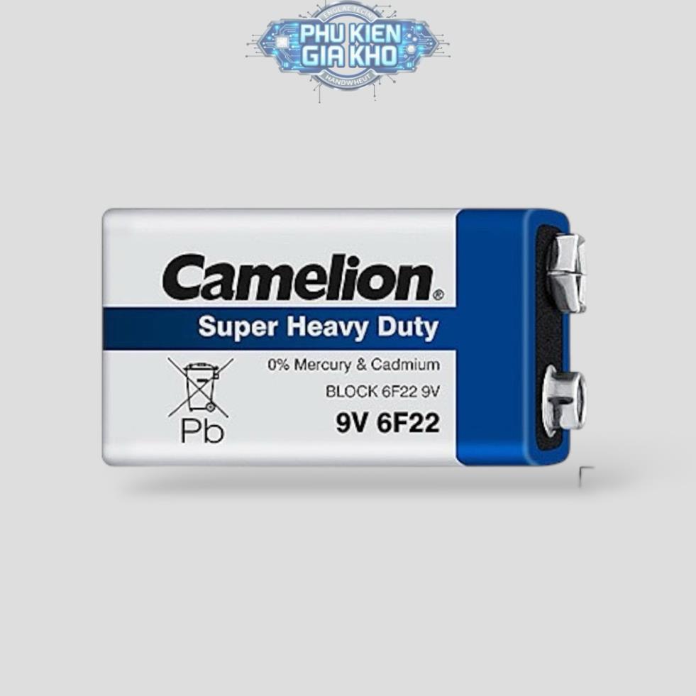 🔋[1 Viên] Pin Vuông Camelion 9V Super Heavy Duty (6F22)
