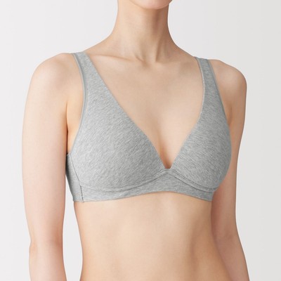 [26AW] MUJI Áo Ngực Không Gọng Dáng Plunge