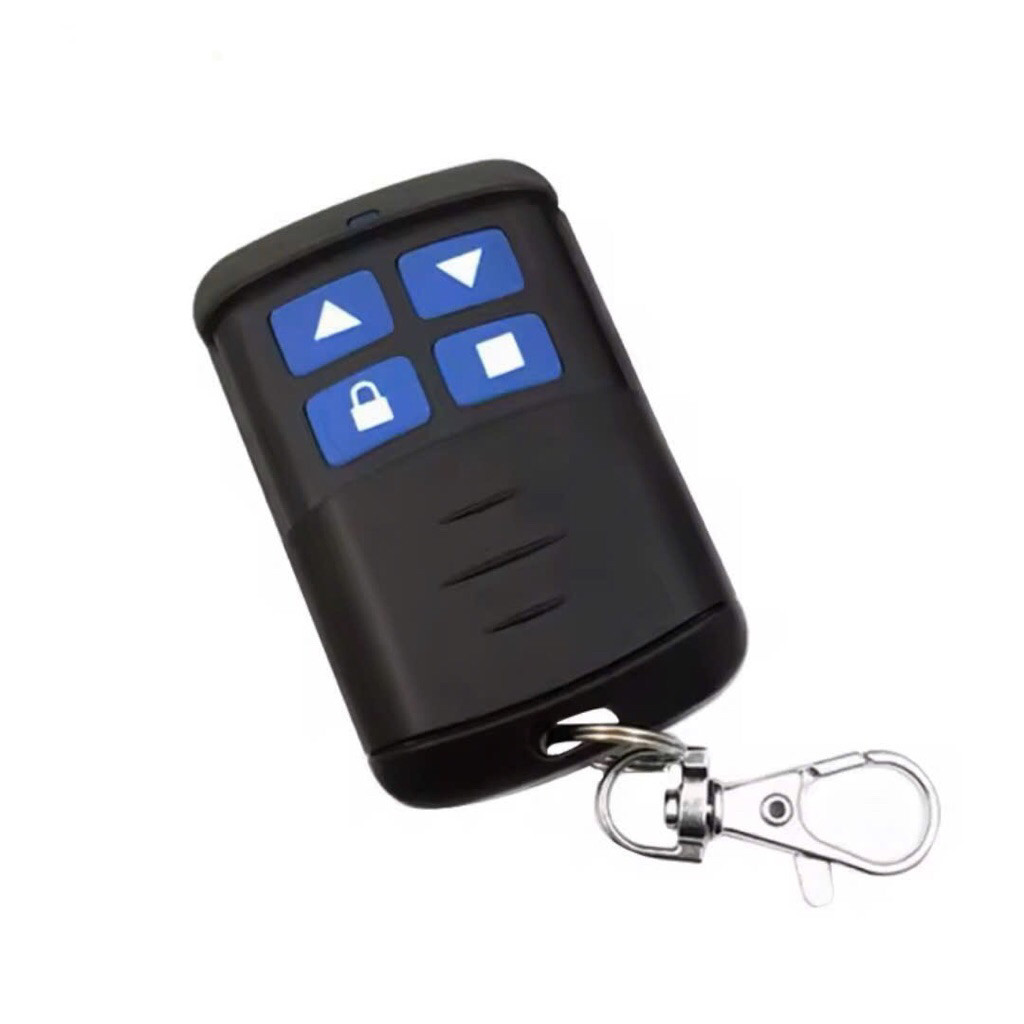 [Copy CN] Điều Khiển Cửa Cuốn Học Lệnh Thông Minh Tần Số 433Mhz-Remote Remote Cửa Cuốn 433Mhz Chống 