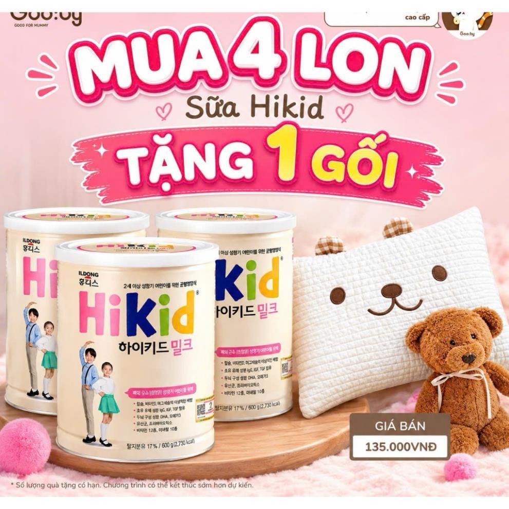 (DATE MỚI CHÍNH HÃNG )Sữa Hikid Dê và Vani  Hàn Quốc ( TEM PHỤ PHƯƠNG LINH )