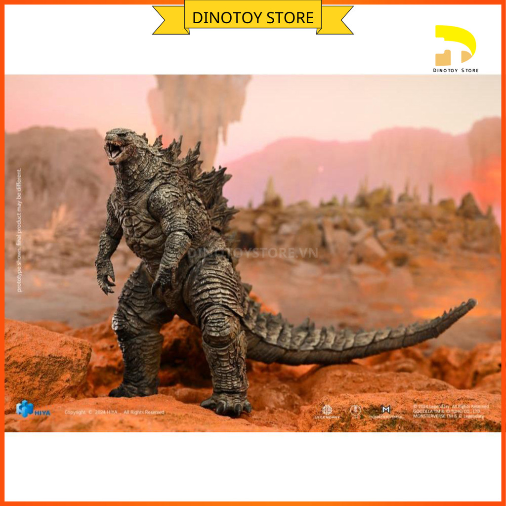 Mô Hình Hiya Toys Godzilla 2024 (Godzilla x Kong: The New Empire) - Hàng Chính Hãng Dòng Exquisite B