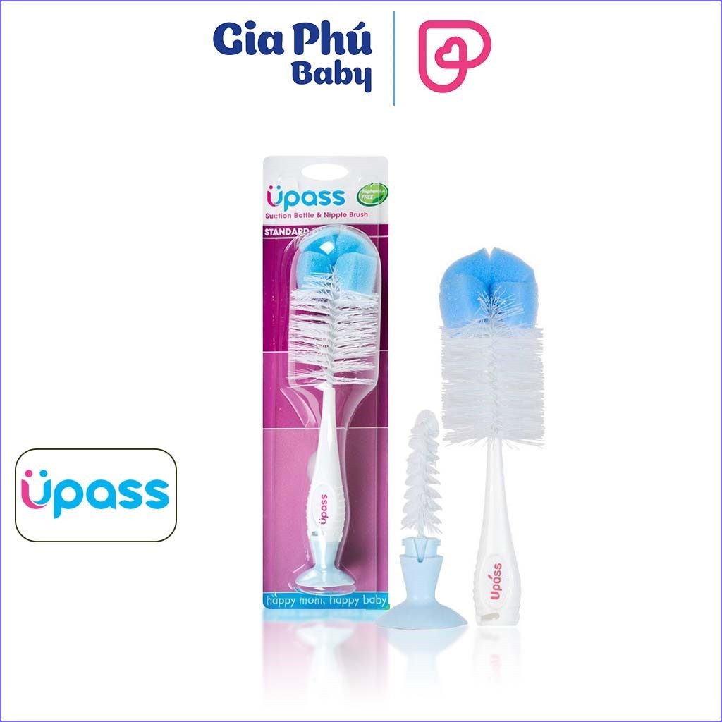 Bộ Cọ Bình Sữa Upass ( đầu mút + cước ) hàng chính hãng ( cọ bình Upass )