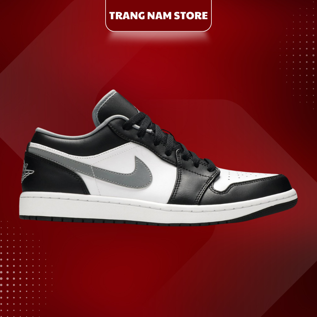 [ Hàng Chính Hãng ] Giày Sneaker Jordan 1 Low Smoke Grey V3 Đẹp Nhất, Đủ Size Nam Nữ, Full Size Full