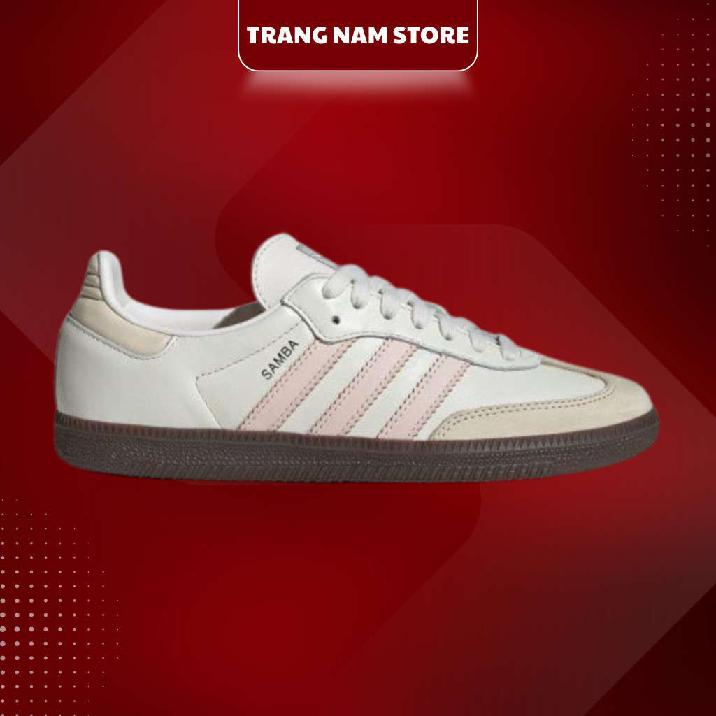 [ Chính Hãng ] Giày Adidas Samba Classic Màu Pink Phối Đồ Hot Nam Nữ Cực Đẹp, Full Box