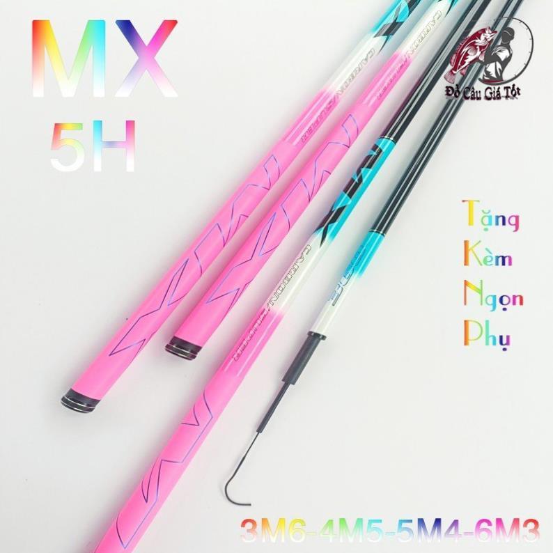 [Chất Lượng] Cần Câu Tay MX VIX 5H, Cần Câu Đài Cao Cấp