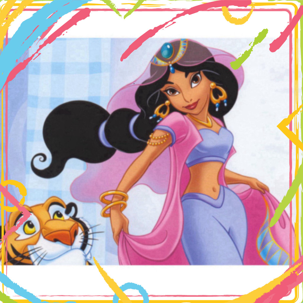 Búp bê công chúa Jasmine Disney 39 cm, đồ chơi thời trang cho bé gái