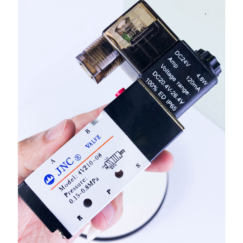 Van điện từ 4V210-08 / 4V110-06 / 4V210-06 - Van điện từ khí nén 4V110 / 4V210 - đã kiểm tra2