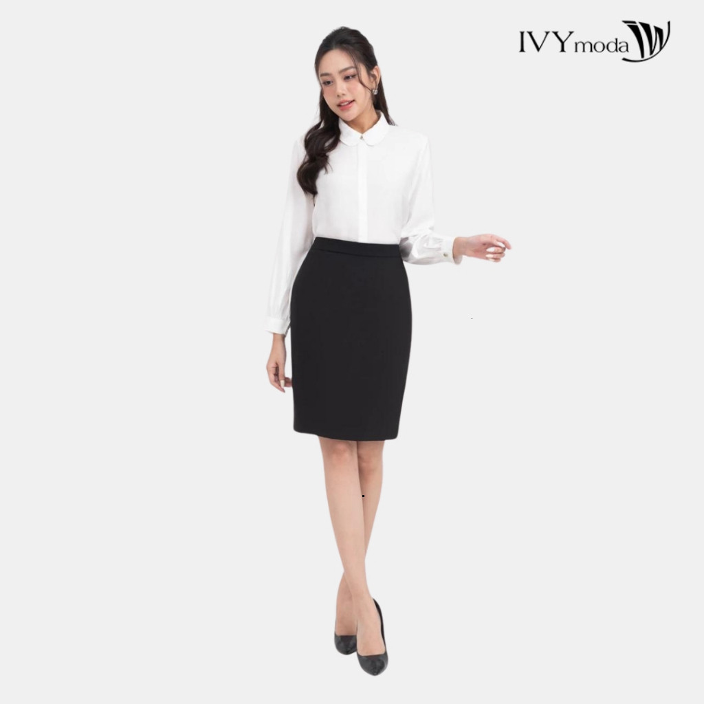 [ IVY MODA XẢ XÓT SIZE ] Chân váy bút chì 2 lớp IVY moda MS 31P0150