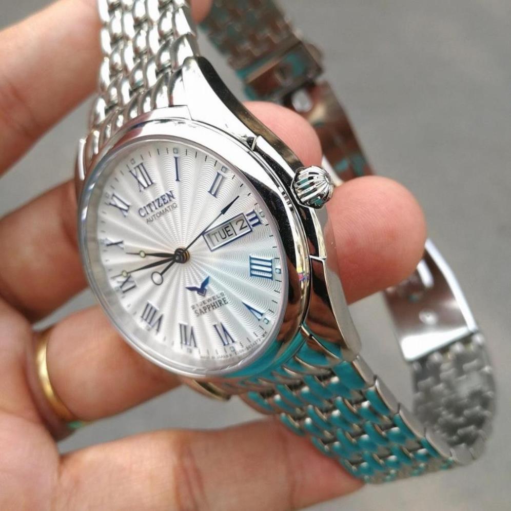 Đồng hồ nam automatic Citizen lịch ngày thứ cao cấp 14