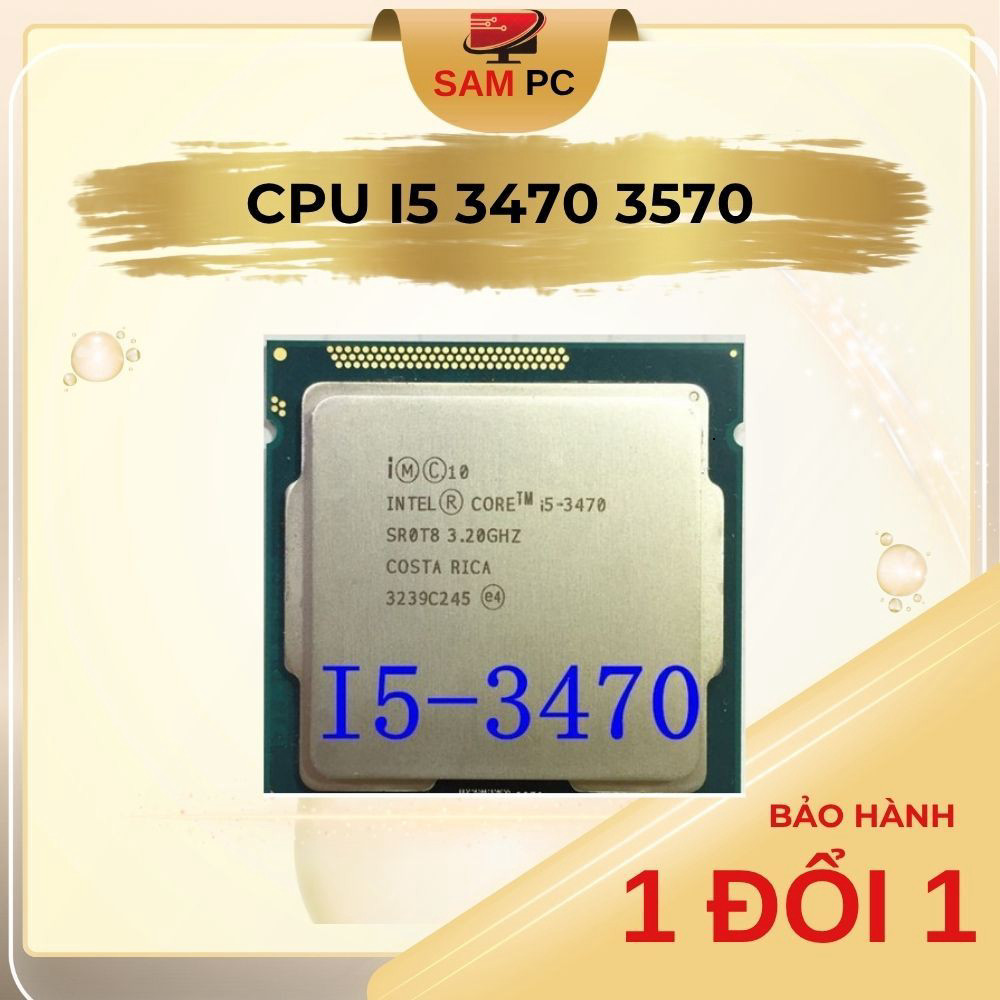 [ HOT ] CPU core i5 3570, i5 3470, i5 2500, i3 32xx chạy trên main H61 socket 1155