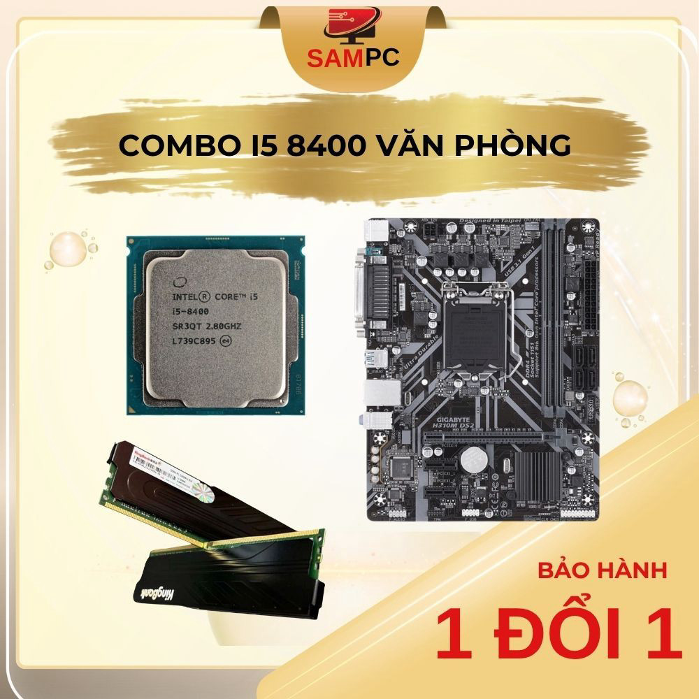 [ HOT ] Bộ PC Combo CPU i5 8400 + Main h310 /B360/B365 + Ram
