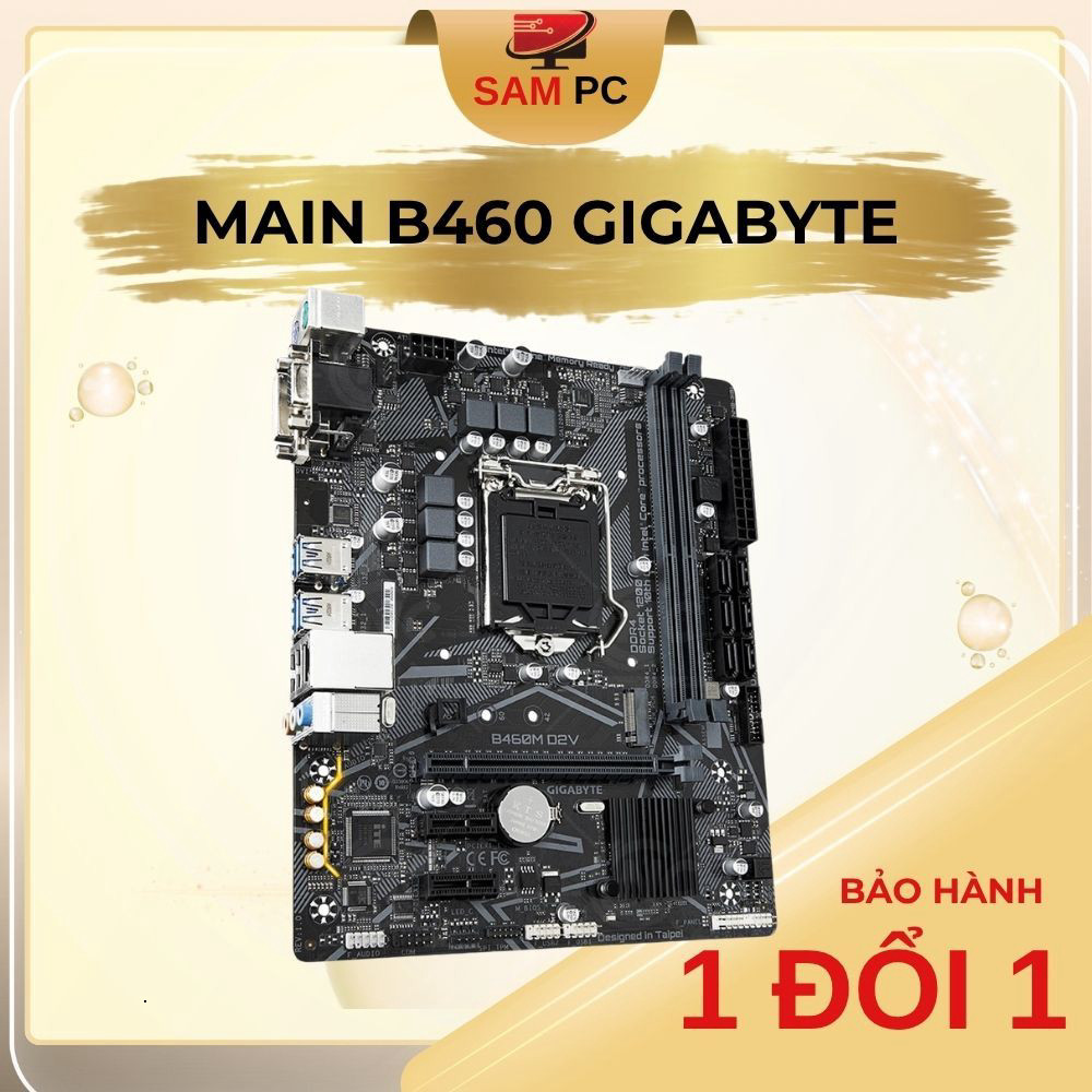 [ HOT ] Main Gigabyte B460M 2,4 Khe Ram Nguyên Bản Zin