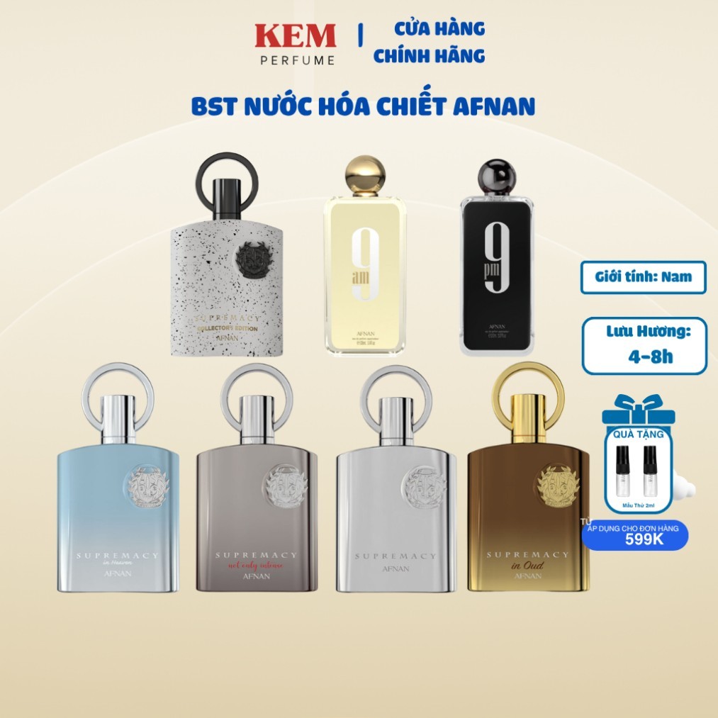 Nước hoa AFNAN 9AM - Supremacy Afnan 9PM Edp Chính Hãng Fullsize-kemperfumehcm