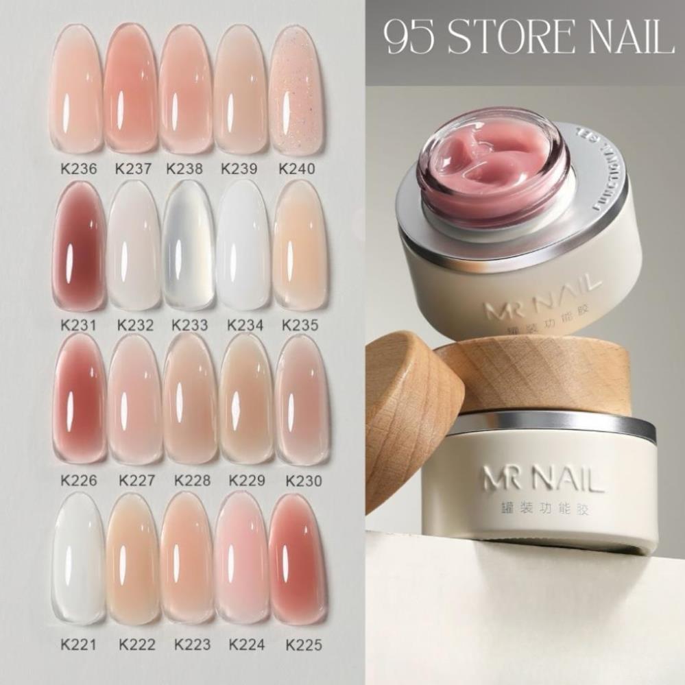 Gel làm dual phom Mr nail chính hãng,gel dual form mr nail - không nóng không bọt hũ 30gam