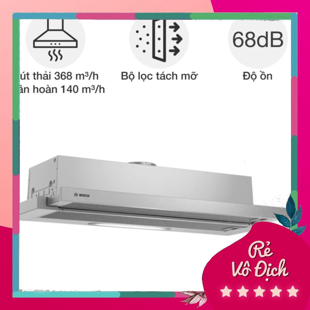 Máy Hút Mùi 𝗔̂𝗺 𝗧𝘂̉ Bosch DFT93AC50 – Công Suất Hút Mạnh