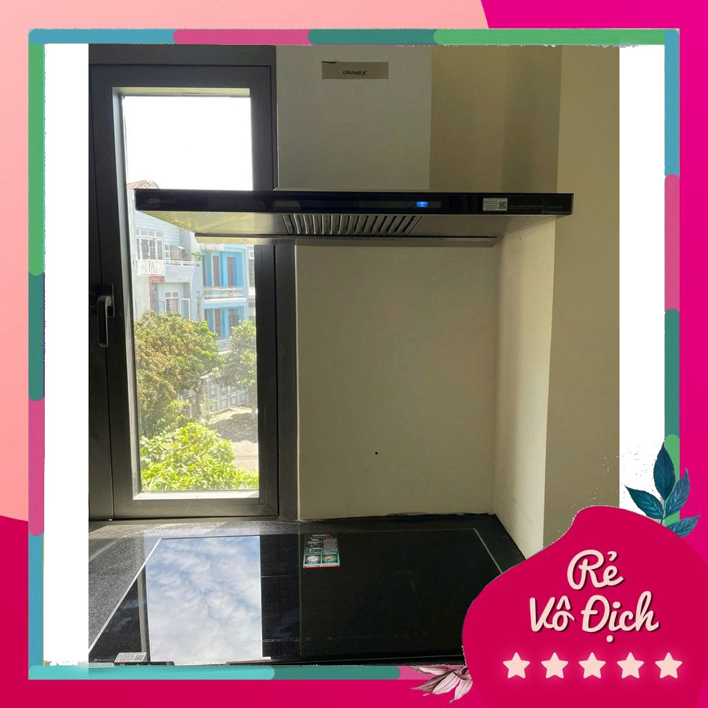 Máy hút mùi GrandX GX H70T81B Premium 70cm, động cơ BLDC, công suất ±1150m³/h - Hàng chính hãng