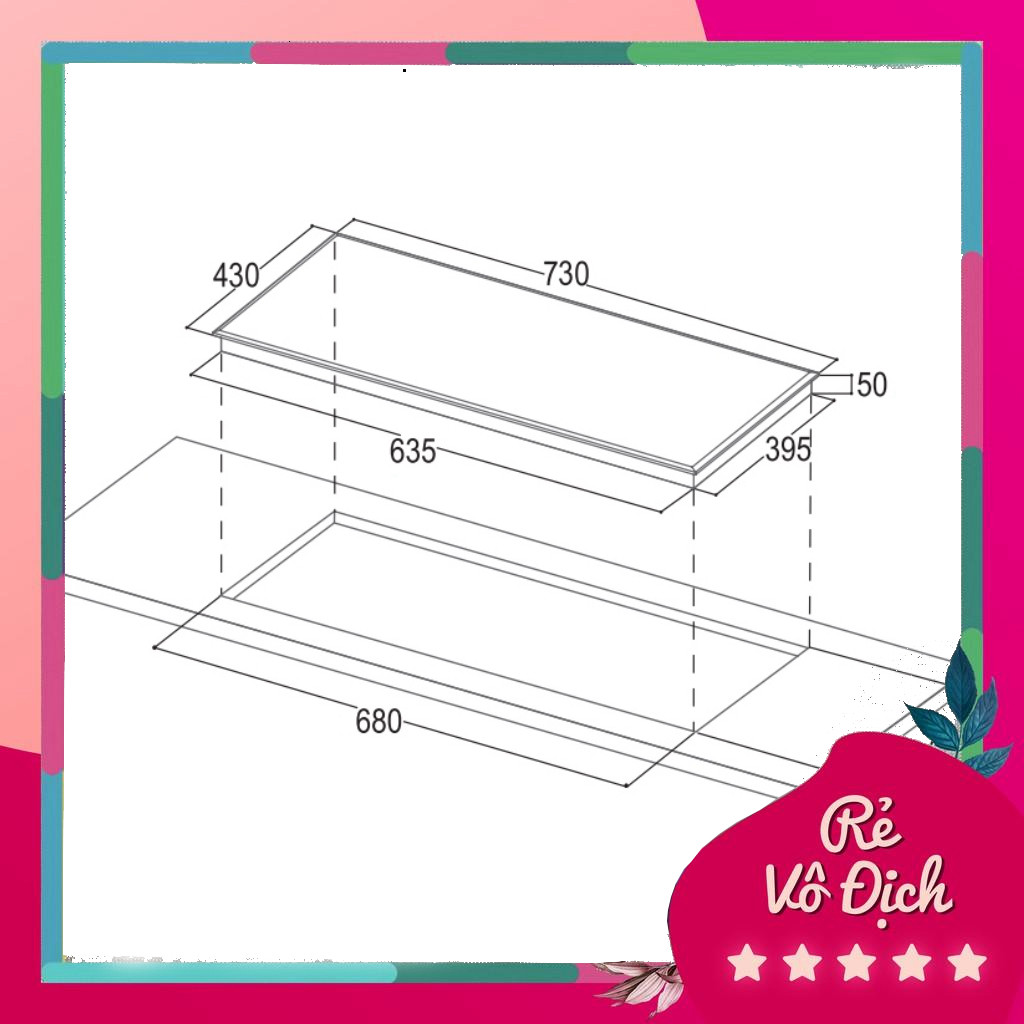 Bếp từ đôi Bauer BE-668GTA - Nhập khẩu Malaysia - TẶNG KÈM BỘ NỒI Bauer 5 món hoặc Máy hút mùi