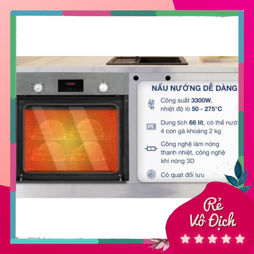Lò Nướng Âm Bosch HBF113BR0A 66 Lít – Nướng Ngon Chuẩn Châu Âu, Tiện Nghi Tối Ưu - FEM