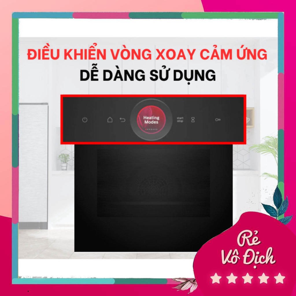 Lò Nướng Âm Tủ Bosch HBG7241B1 Serie 8